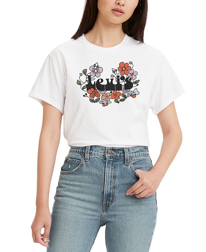 Levi's Cotton Logo T-Shirt - Macy's