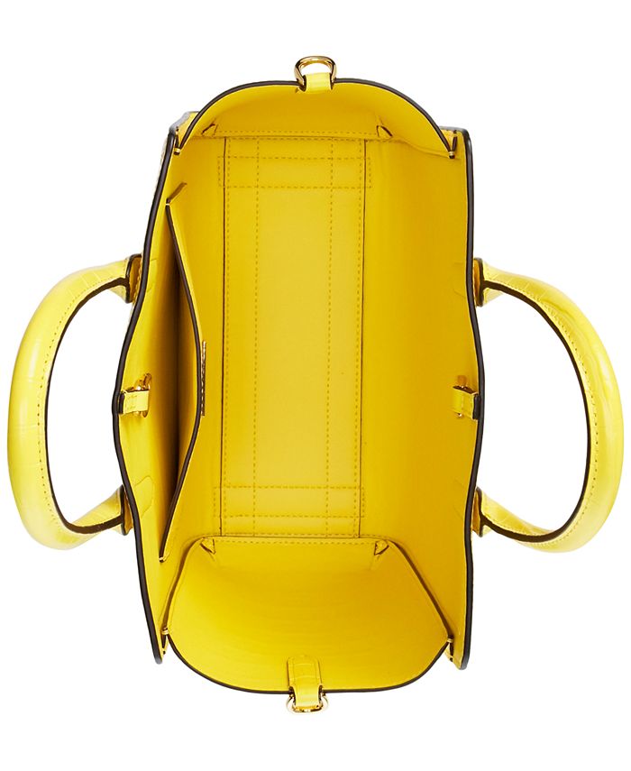 Lauren Ralph Lauren Tyler Embossed Leather Medium Tote & Reviews