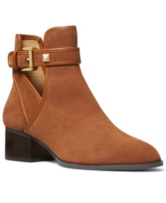 michael kors leather boots macys