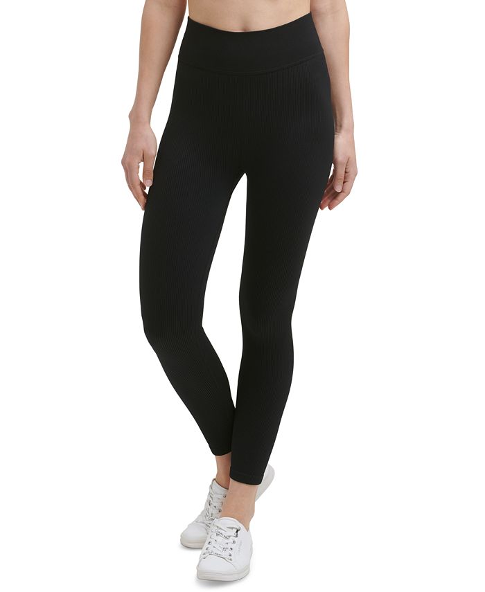 Calvin Klein Women's Size M Black-White Pattern Capri Leggings Activewear  Pants – Treasures Upscale Consignment