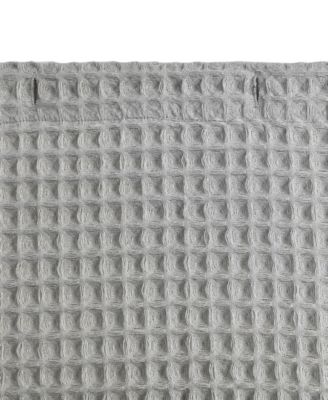 Marled Waffle Yarn Dyed Shower Curtain, 72" X 70"