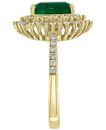 EFFY Collection - Emerald (2-1/5 ct. t.w.) & Diamond (1/2 ct. t.w.) Ring in 14k Gold