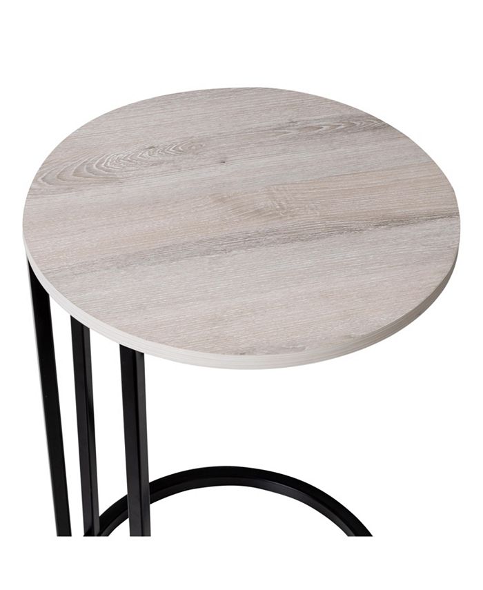 Honey Can Do Round C End Table - Macy's