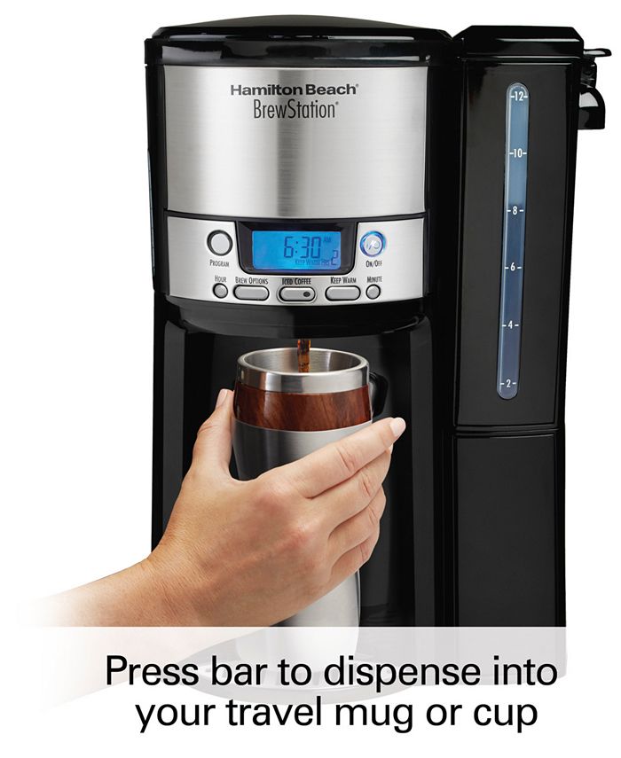 Hamilton Beach BrewStation 12Cup Dispensing Coffeemaker Macy's