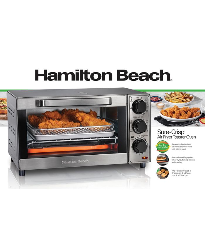 Hamilton Beach SureCrisp Air Fryer Toaster Oven Macy's