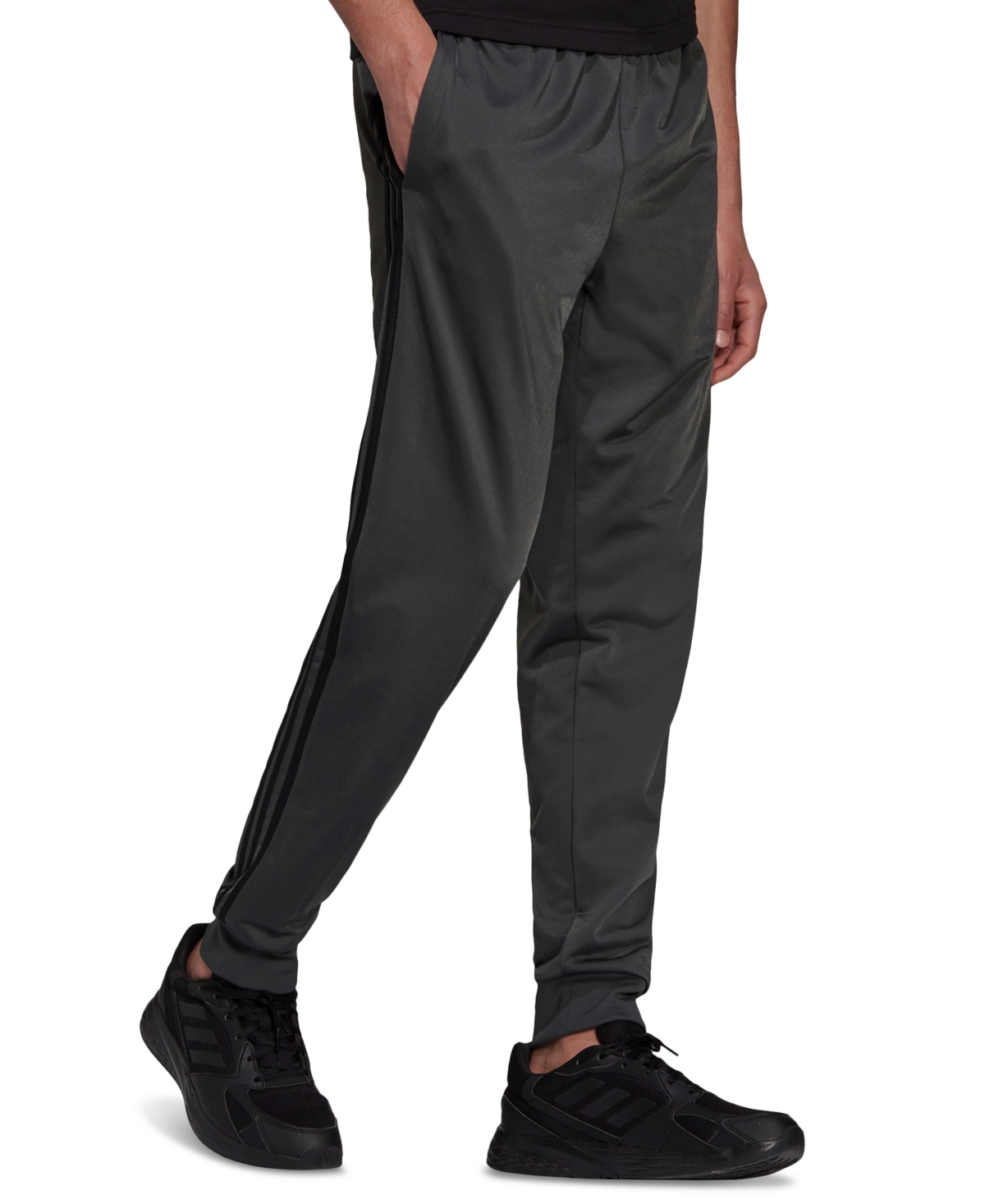 adidas Men's Tricot Jogger Pants -Black