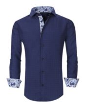 Mens Collarless Button Up Shirt Macy s