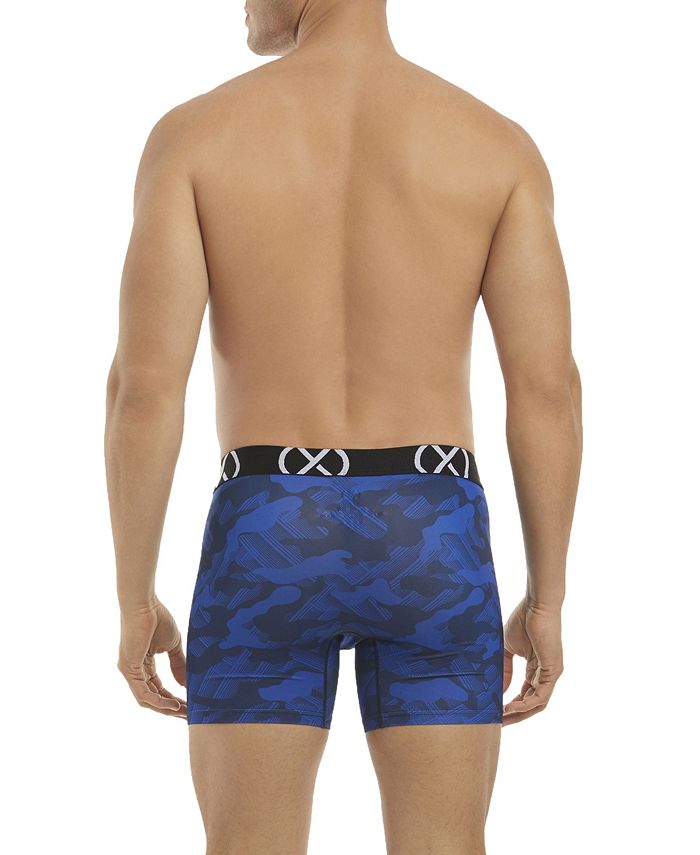 2(X)IST Men's 238236 3-Pack Micro Speed Dri Boxer Brief Underwear