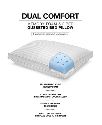 Sensorpedic dual clearance comfort pillow