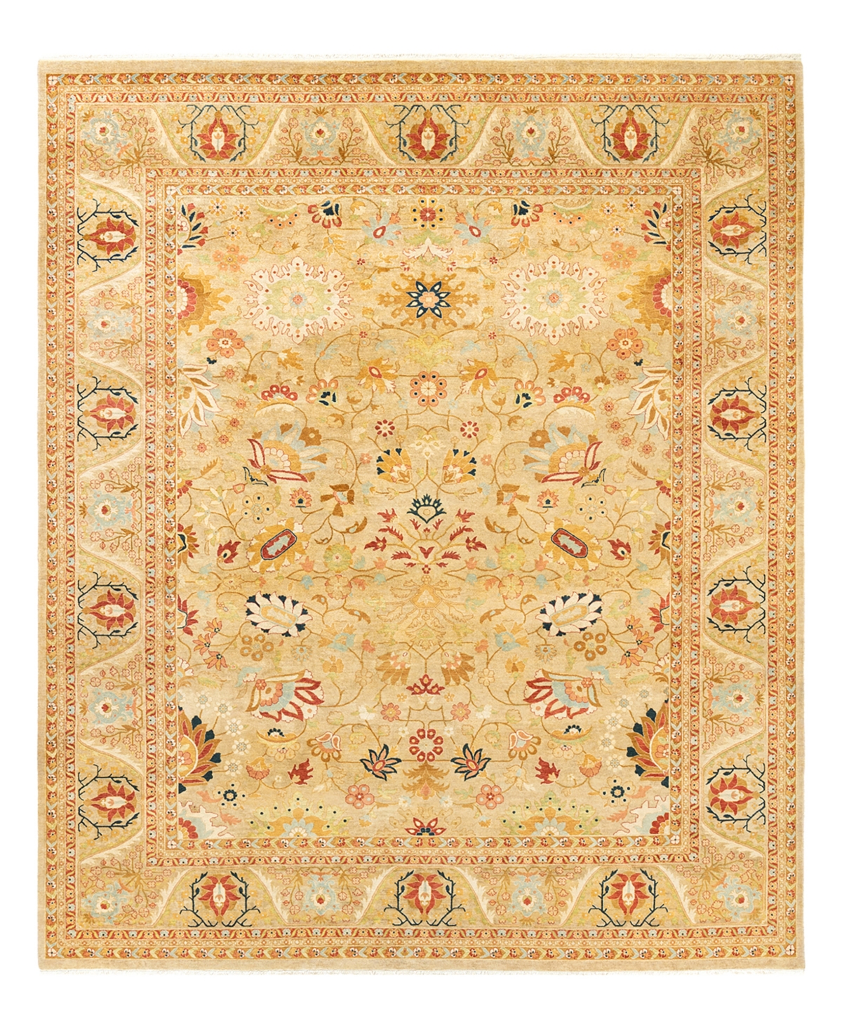 Closeout! Adorn Hand Woven Rugs Mogul M1440 8'2in x 10'1in Area Rug - Sand