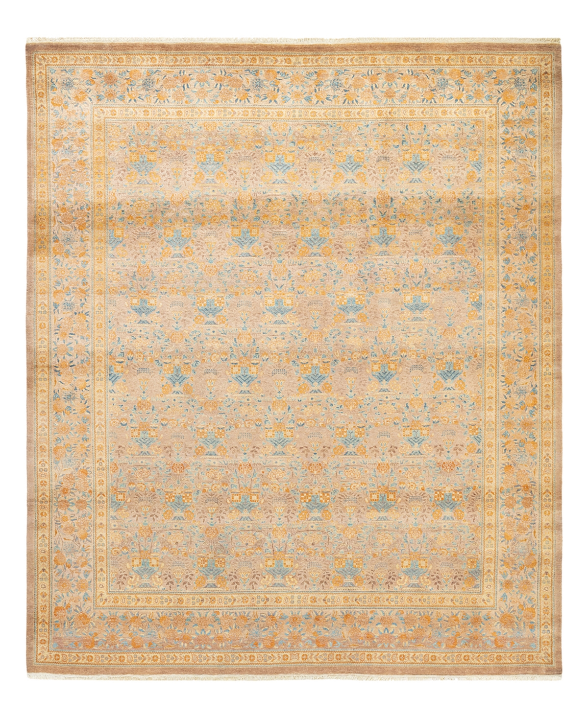 Closeout! Adorn Hand Woven Rugs Mogul M1598 8'3in x 9'8in Area Rug - Tan