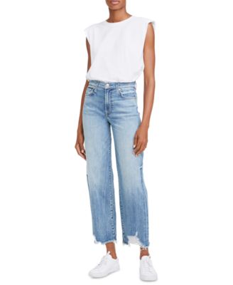 7 For All Mankind Alexa Destroyed Hem 