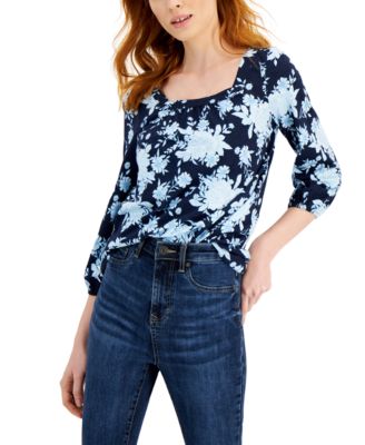 Get the Style \u0026 Co Tie-Dyed Long-Sleeve 