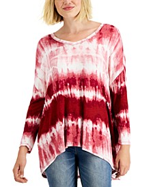 Tie-Dyed Long-Sleeve T-Shirt, Created for Macy's