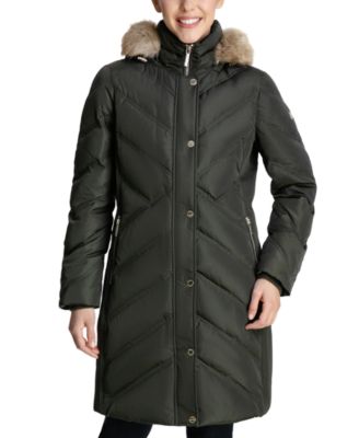 michael kors green coat