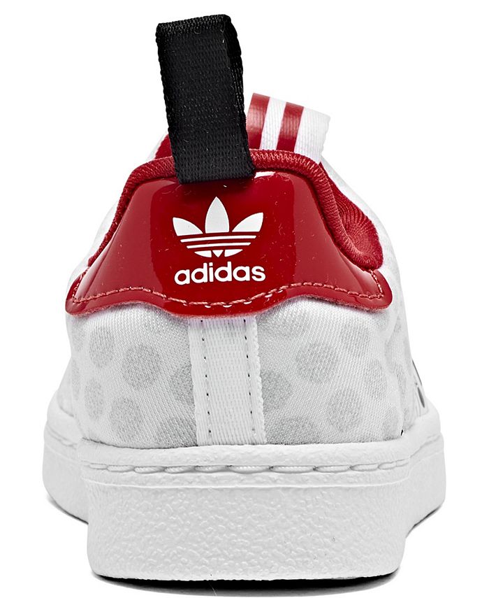 adidas Toddler Girls Superstar 360 X Minnie Mouse Slip-On Casual 