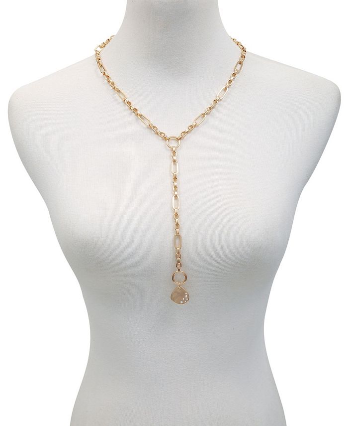 T Tahari Perfectly Natural Y Necklace - Macy's