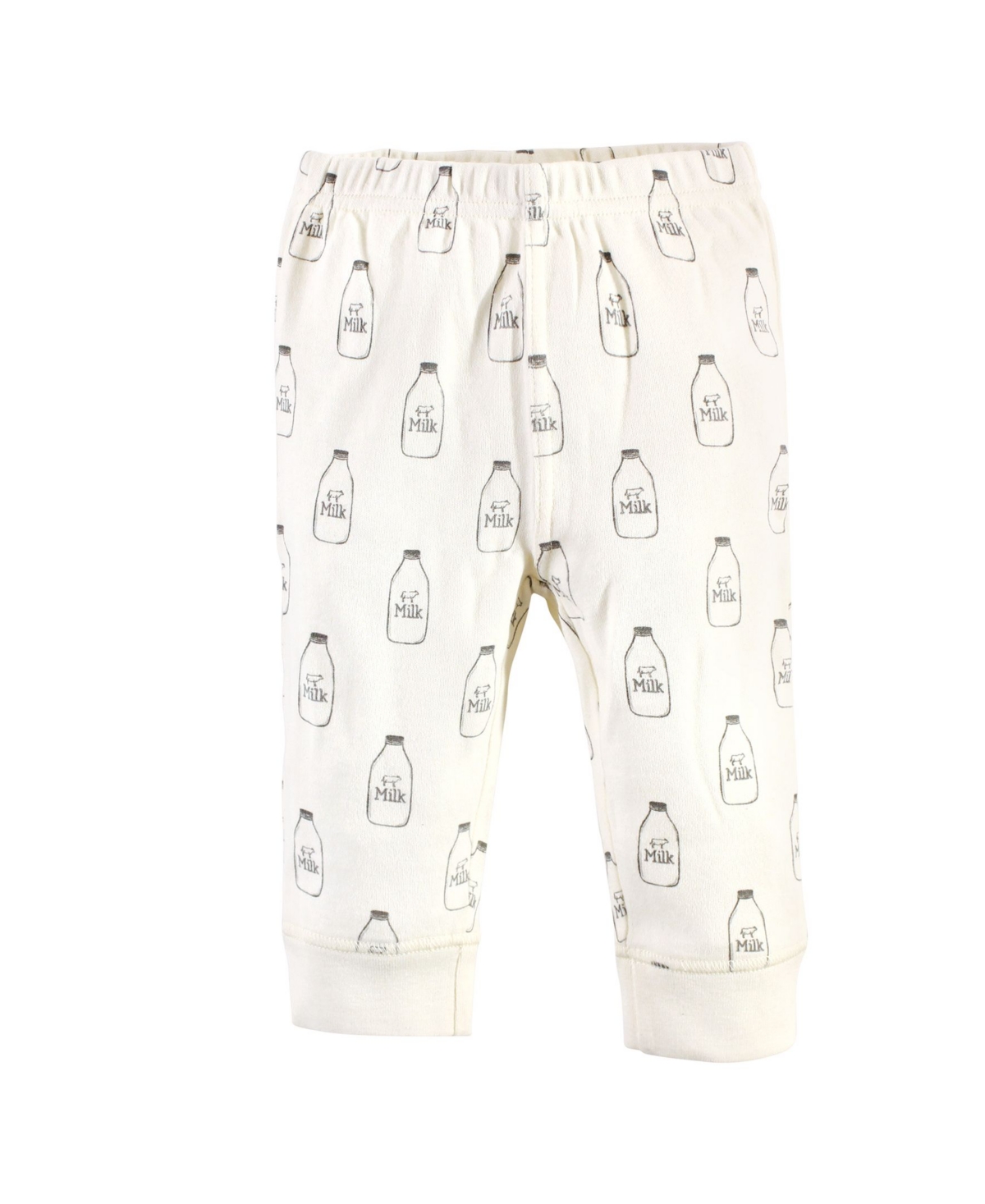 Touched by Nature Baby and Organic Cotton Pants 4pk, Milk
