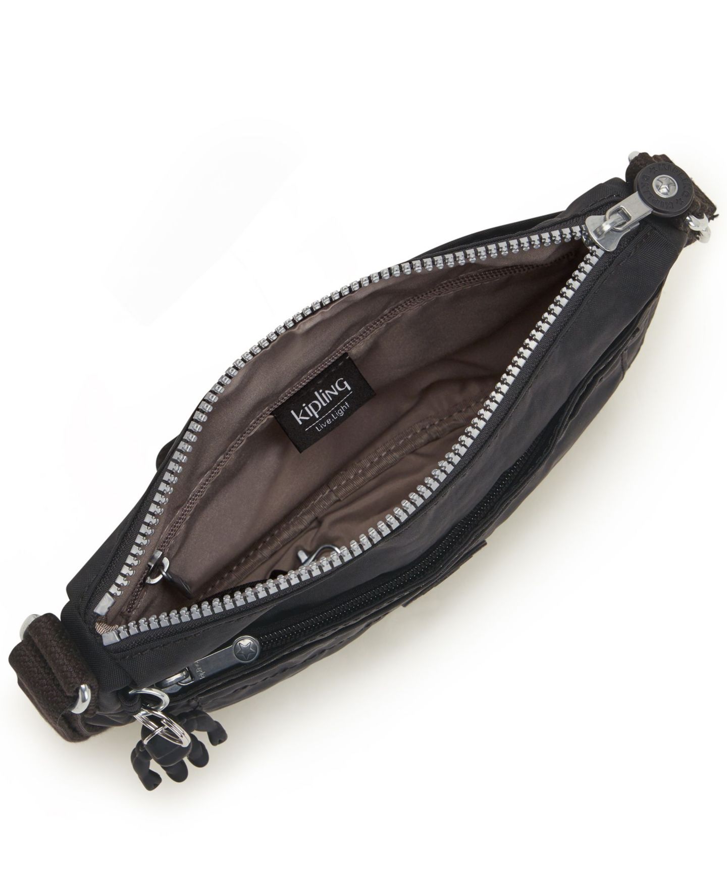 Женская сумка Kipling Sebastian Medium Crossbody, цвет: Чёрный — фото 5