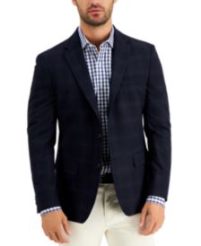 Men's Modern-Fit Plaid Blazer