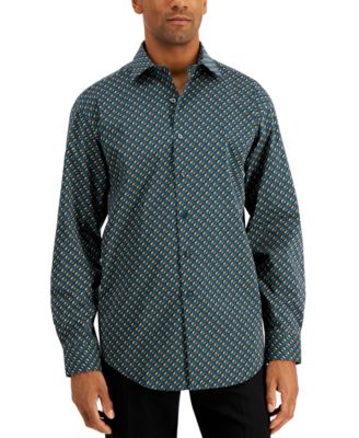 Alfani - Men's Diama Geo Print Shirt