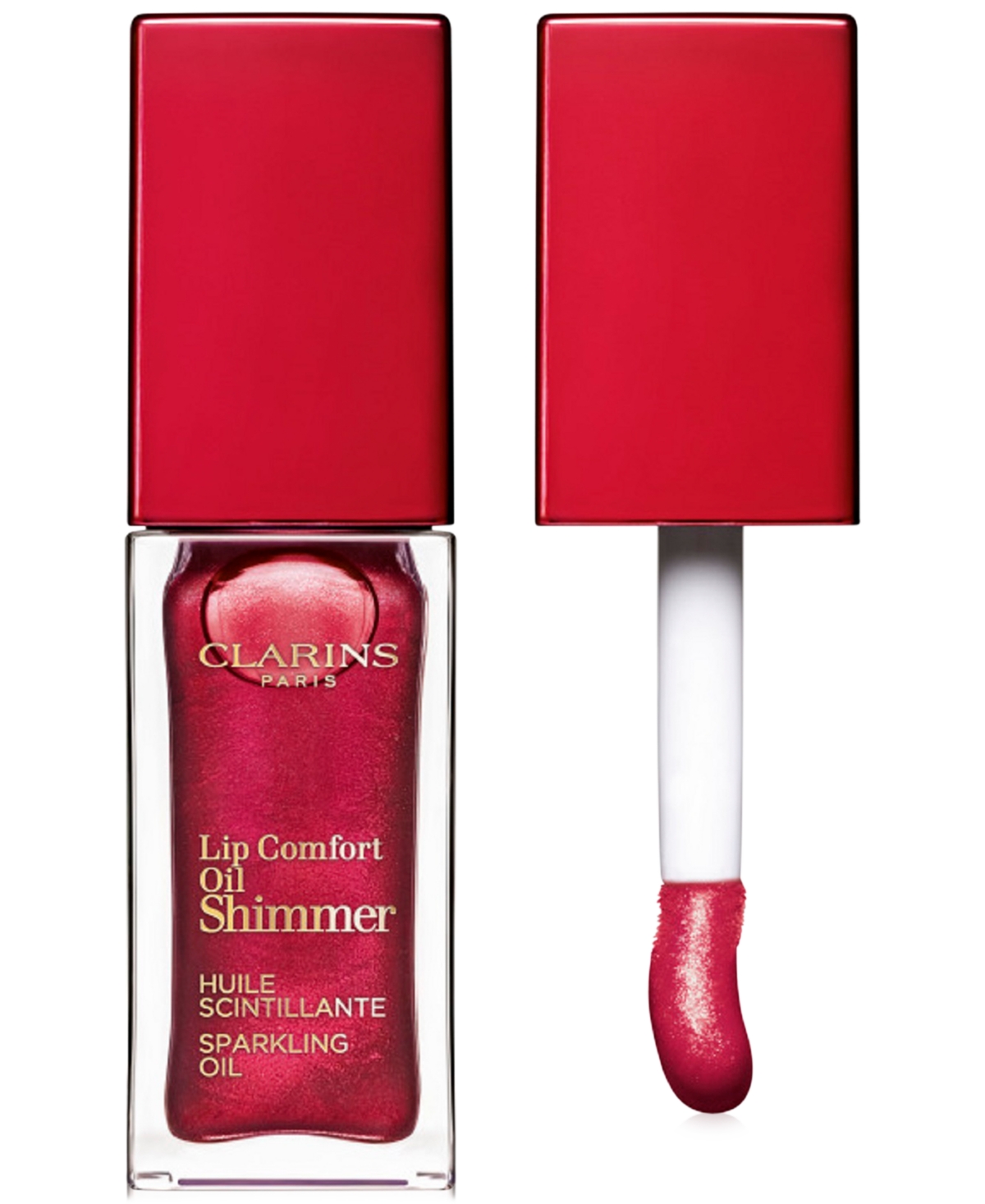 Clarins Lip Comfort Oil Shimmer, oz. - 08 Burgundy Wine