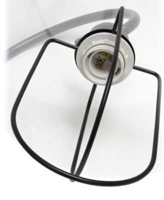 Modern Metal Scroll Table Lamp