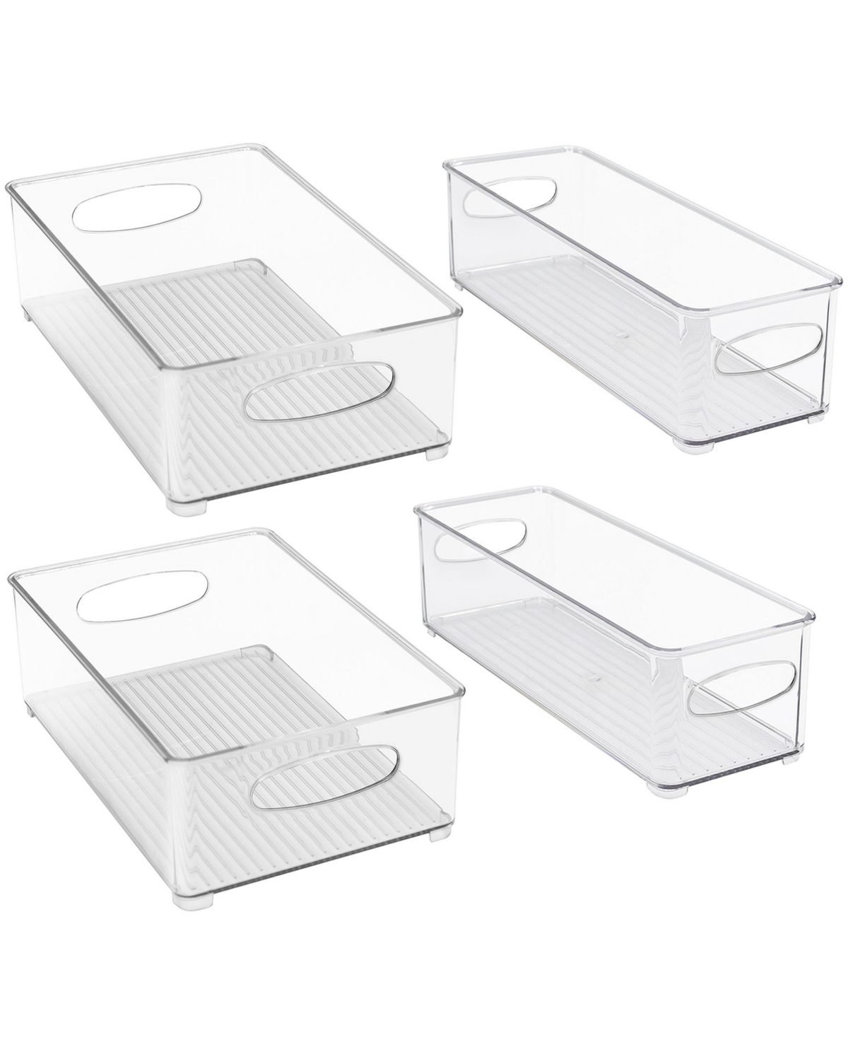 Container Bin Set - Clear