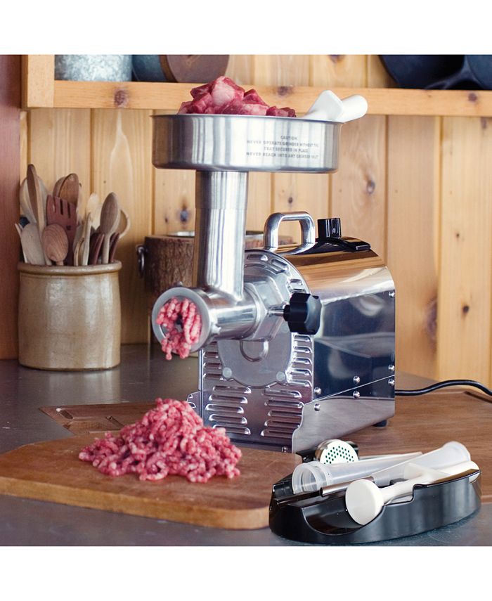 Weston 10-1201-W #12 Pro Series Electric Meat Grinder - 120V - 1 HP