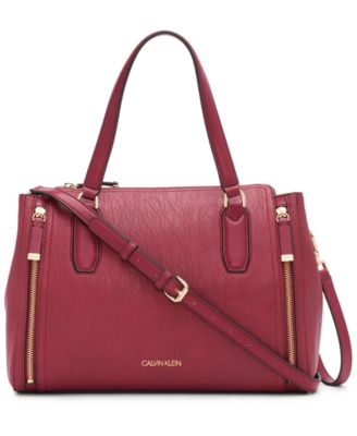 calvin klein elaine satchel