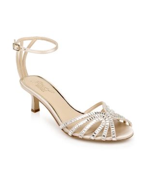 Jewel Badgley Mischka Women's Ocean Embellished Sandal Women's Shoes