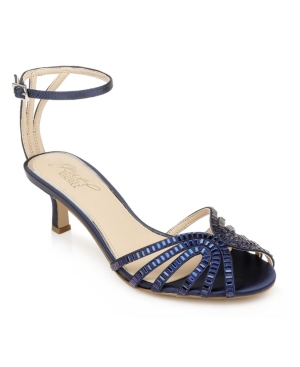 Jewel Badgley Mischka Women's Ocean Embellished Sandal Women's Shoes
