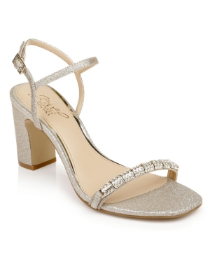 Jewel Badgley Mischka Women's Charlee Embellished Sandal Women's Shoes
