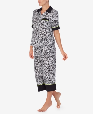 Women's Short Sleeve Capri Pajama Set