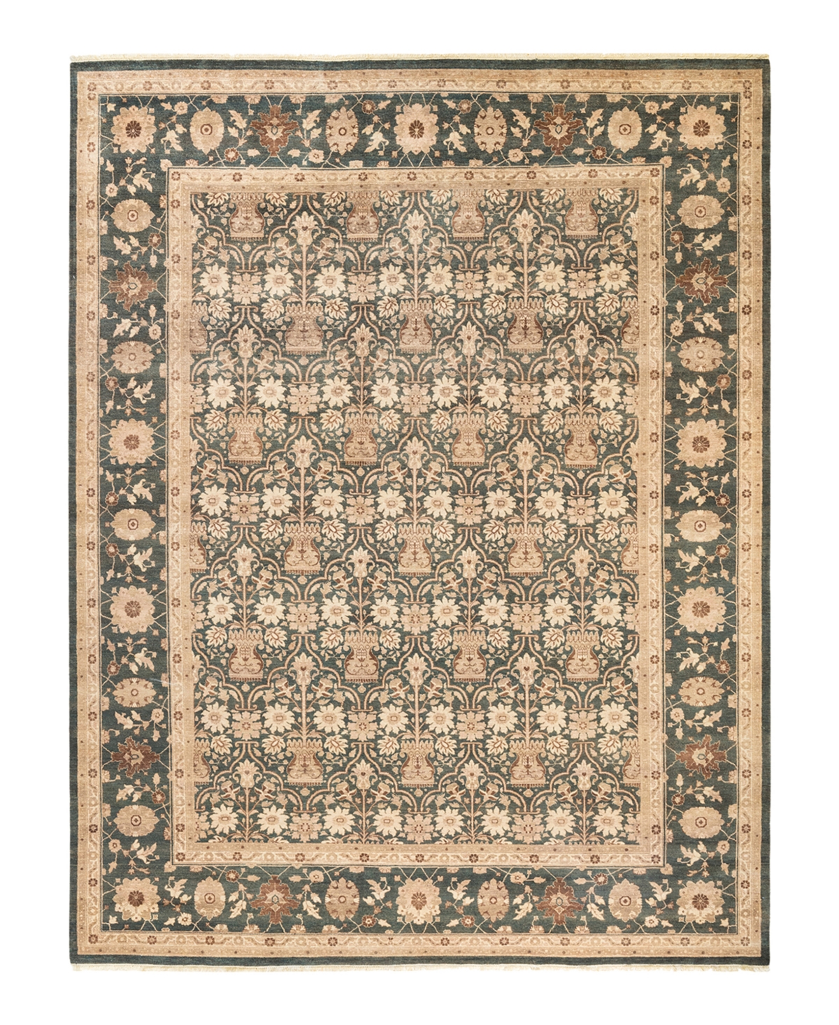 Closeout! Adorn Hand Woven Rugs Eclectic M1749 9'1in x 11'10in Area Rug - Black