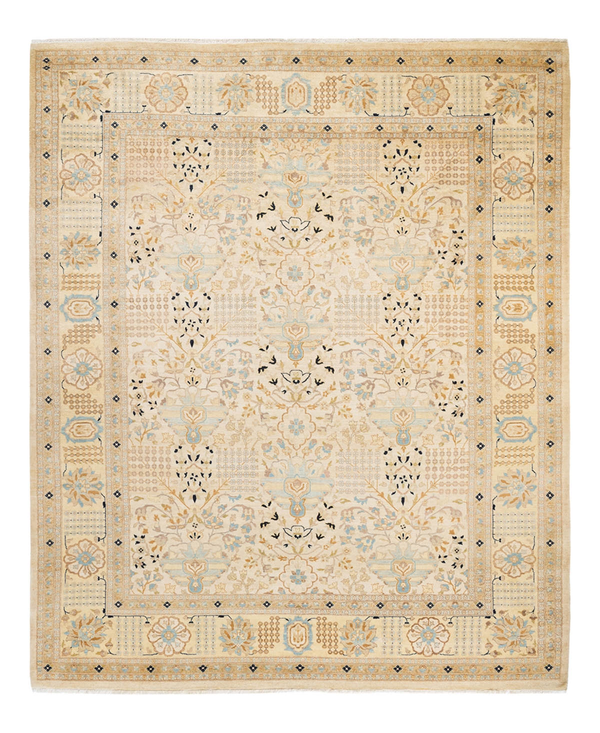 Closeout! Adorn Hand Woven Rugs Mogul M1462 8'2in x 10'2in Area Rug - Ivory