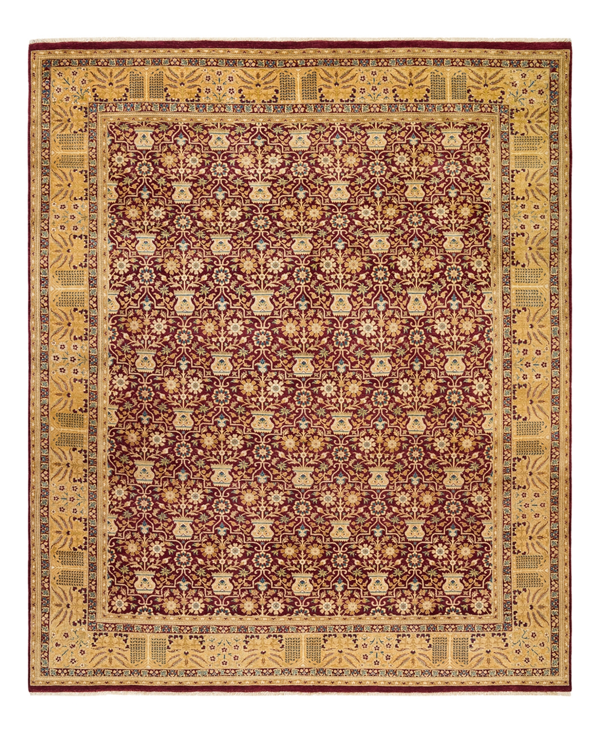 Closeout! Adorn Hand Woven Rugs Mogul M1462 8'1in x 9'10in Area Rug - Red