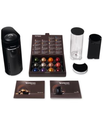 Vertuo Plus Deluxe Coffee and Espresso Machine by De'Longhi in Black