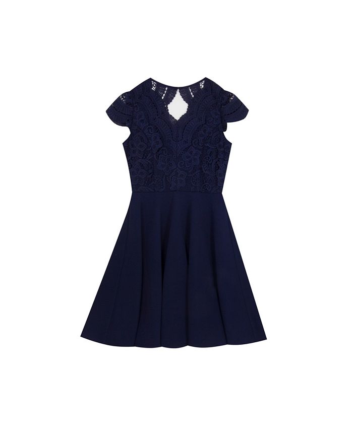 Girls lace skater dress online