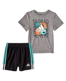 Baby Boys Speed T-shirt and Shorts Set, 2 Piece