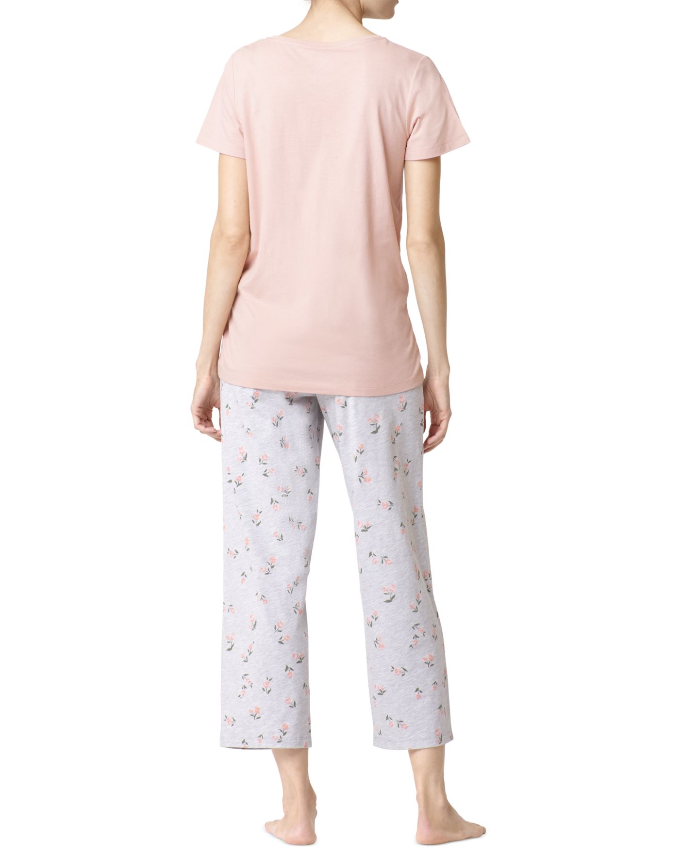 Женские брюки Hue Sleepwell Basic Tee and Pant Separates with Temperature Regulating Technology, цвет: Анималистичный — фото 10
