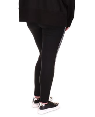 Michael Kors Plus Size Logo Leggings 