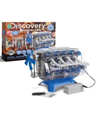 Discovery #Mindblown Model Engine Kit, with Moving Parts and Lights ...