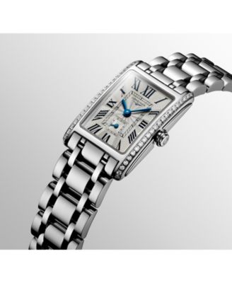 Women's Swiss DolceVita Diamond (3/8 ct. t.w.) Stainless Steel Bracelet Watch 21x32mm L52550716