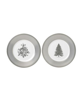 Wedgwood - Winter White Salad Plate 8" Set/2 NEW