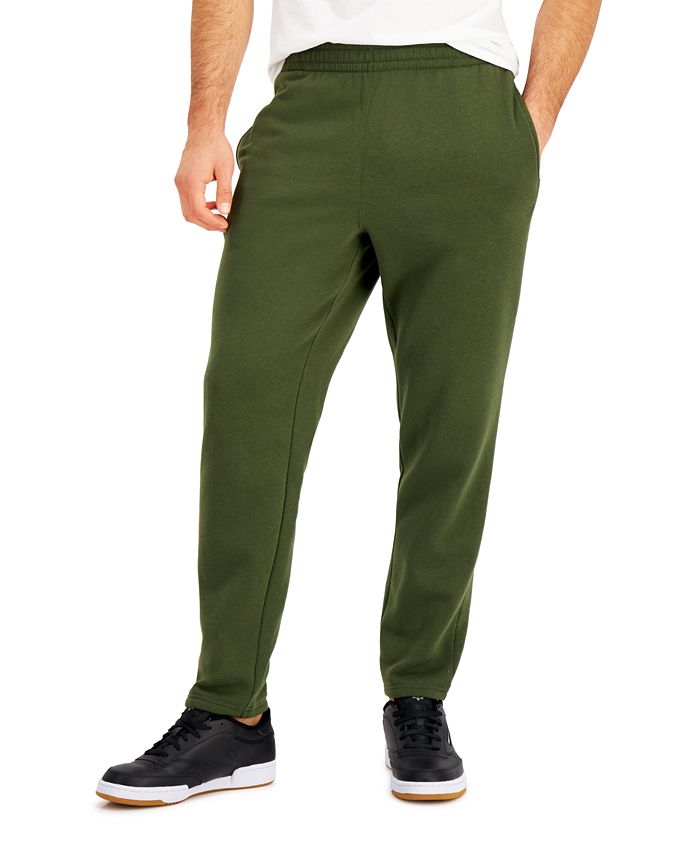 ID Ideology Ideology Men's Solid Fleece Pants, Created for Macy's ...