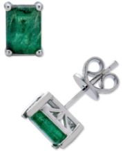 Macy's jewelry emerald earrings shop