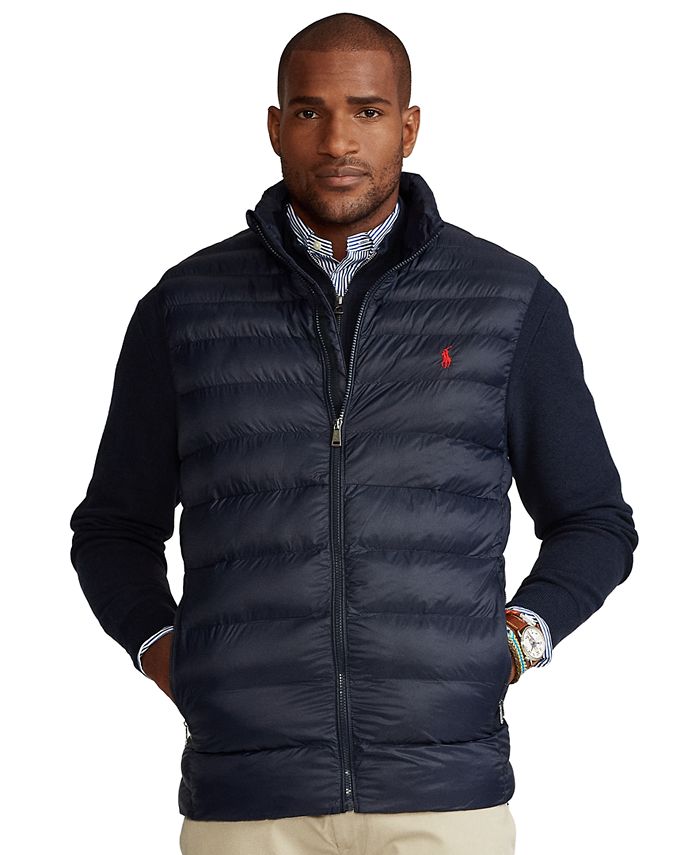 Polo Ralph Lauren Men's Big & Tall Packable Vest & Reviews - Coats & Jackets  - Men - Macy's