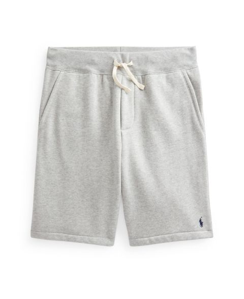 Шорты Polo Ralph Lauren Cotton Fleece Drawstring для мальчиков, цвет: Тёмный серый меланжевый