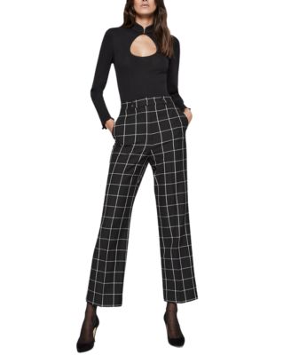 Bardot - Cutout Mandarin-Collar Bodysuit